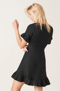 Kara Mini Dress - Black