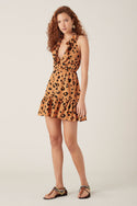 Leilani Mini Dress - Leopard