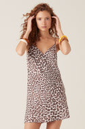 Onari Mini Dress - Leopard