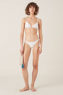Jacinta Abbey Bikini Pant - White