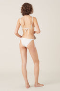 Jacinta Abbey Bikini Pant - White