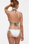 Tigerlily Tara Tri Bikini Top - Malachite