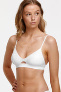 Tigerlily Esther Bra Bikini Top - White