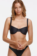 Tigerlily Brigitte Underwire Bikini Top - Black