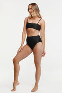 Tigerlily Gabrielle Bandeau Bikini Top - Black