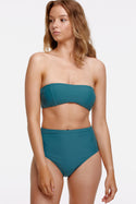 Tigerlily Gabrielle Bandeau Bikini Top - Malachite