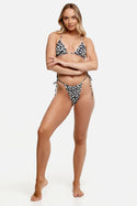 Kamika Tara Tri Bikini Top - Leopard