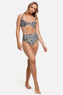 Kamika Brigitte Underwire Bikini Top - Leopard