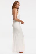 St Lucia Liana Maxi Slip Dress - Antique White