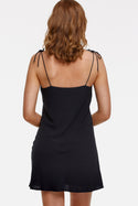 St Lucia Nita Mini Slip Dress - Black