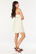 Neive Ariella Broderie Mini Dress - Vanilla