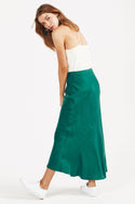 Cosa Midi Skirt - Emerald
