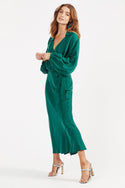 Cosa Midi Skirt - Emerald