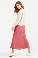 Cosa Midi Skirt - Pink