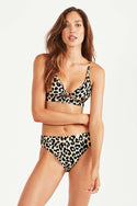Kamika Elle Bra Bikini Top - Leopard