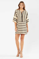 Tigerlily Womens Oasis Tunic Mini Dress - Stripe