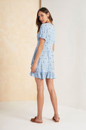 Soraya Mini Dress - Blue