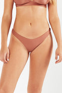 Tigerlily Womens Taha Elle Brief Bikini Pant - Fig