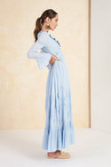 Zoayla Maxi Dress - Blue