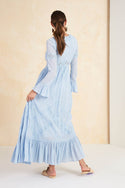 Zoayla Maxi Dress - Blue