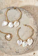 Orla Pearl Large Earring - Gold
