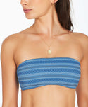 Fidelia Bandeau Bikini Top - Chambray