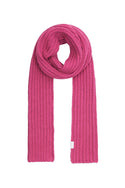 Tarma Knitted Scarf - Magenta